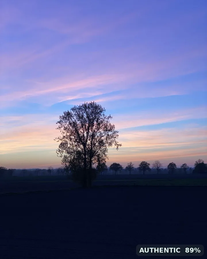 De echte foto met het echtheidsmerk van Semek